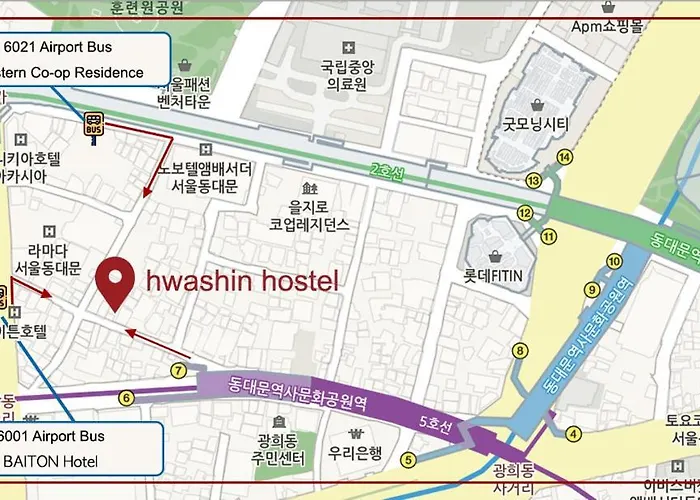 Dongdaemun Hwashin Hostal Seúl