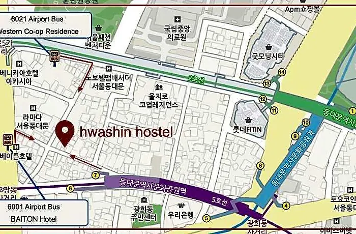 Dongdaemun Hwashin Seúl